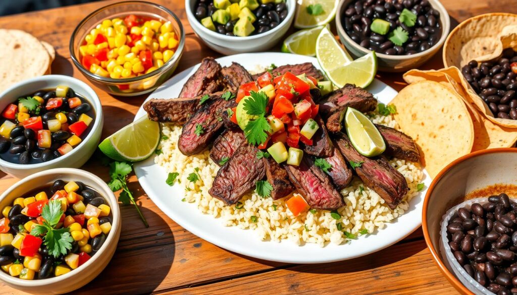 Chipotle Steak Serving Options