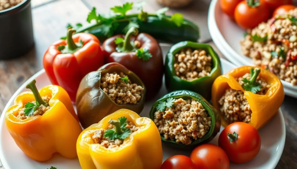 Ground Turkey Stuffed Vegetables Ground Turkey Stuffed Vegetables