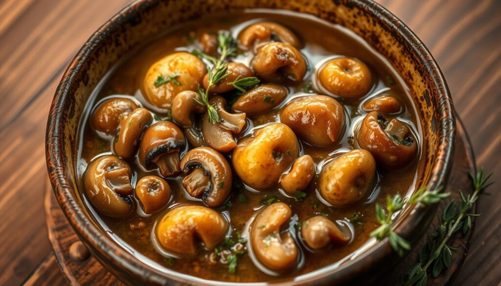 Mushroom Gravy for Salisbury Steak