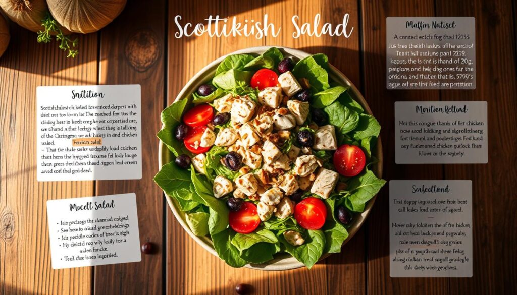 Sassy Scotty Chicken Salad Nutritional Breakdown