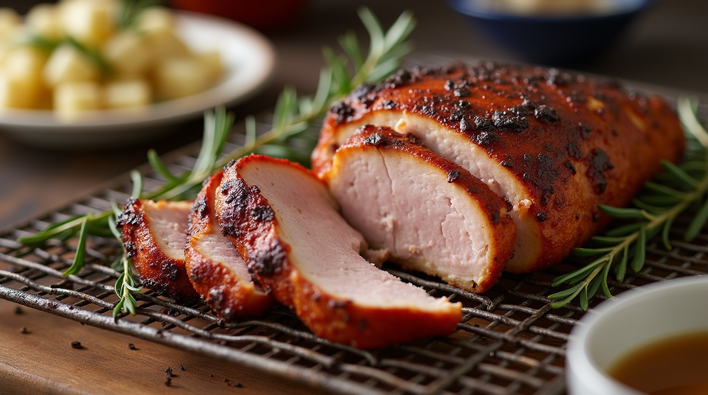 smoked wild turkey breast