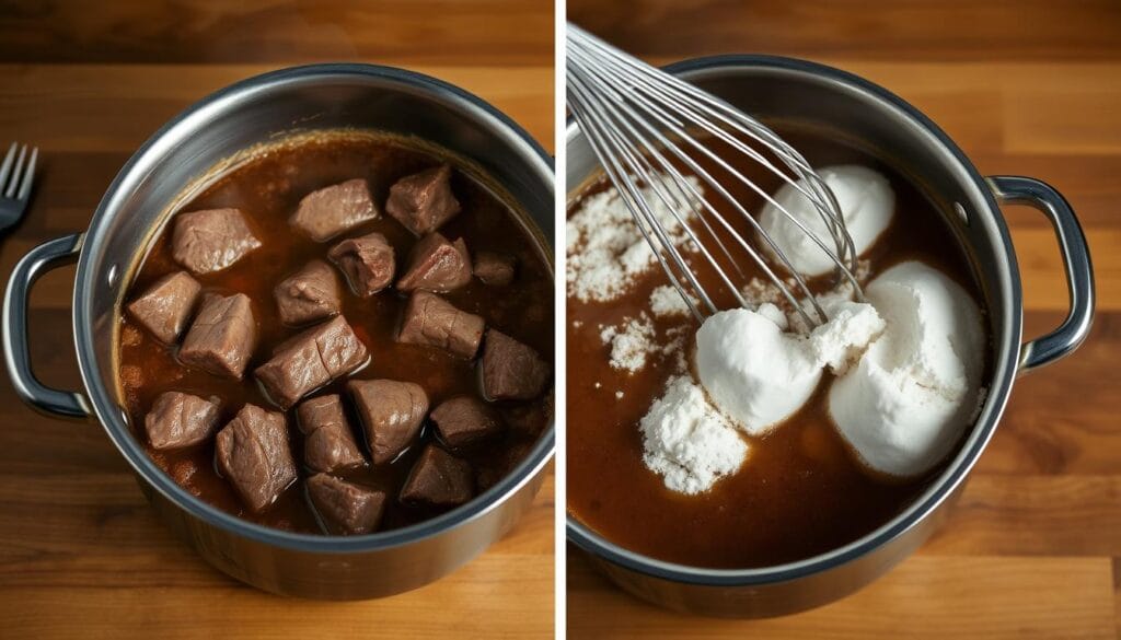 Beef Gravy Preparation Steps