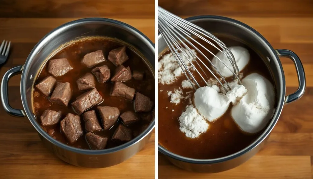 Beef Gravy Preparation Steps