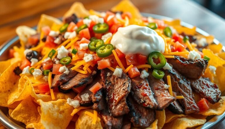 steak nachos