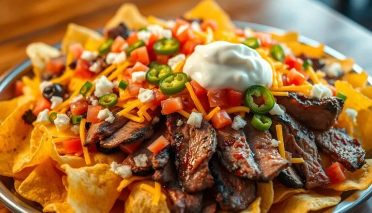 steak nachos