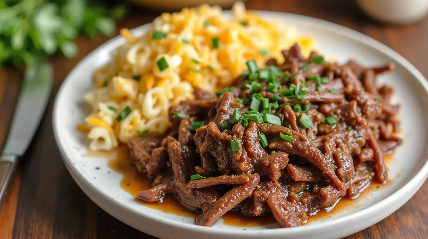 recipes with shredded beef